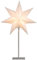 Best Season Standleuchte SternSensy Mini 55, Metall/Papier, circa 55 x 34 cm, Vierfarb-Karton, crème 234-22
