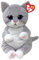 Ty Morgan Katze Beanie Bellies Medium 24cm - Quetschbare Beanie Baby Weiche Pluschtiere - Sammelbares Kuscheliges Stofftier