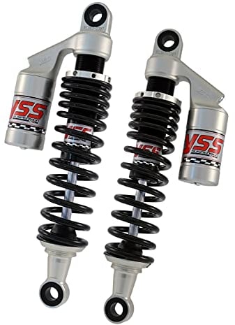 Paar 40279 Stoßdämpfer hinten YSS Motorrad Gas mit separaten für Kawasaki Z (2 cilindros) 750 (76 – 80) Z 900 (73 – 76) Z1 900 (73 – 76) Z 1000 (77 – 86) Yamaha XJR 400 (96 – 04) XJR R 400 (96 – 04) XJR 1200 (94 – 98) XJR 1300 (99 – 06)