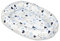Velinda Kuschelnest Babynest Babynestchen Nestchen Reisebett Kuschelbett 100% Baumwolle (Muster: Blaue Herzen)