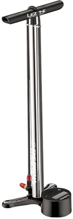 LEZYNE Pompe à Pied CNC Digital Drive 3,5 pour vélo avec jauge numérique, Pompe à air Haute Pression en Aluminium usiné CNC 220 PSI pour vélo de Route/Piste, mandrin ABS-1 Pro, Valve Presta/Schrader,