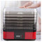 ZXLLAFT Household Food Dehydrator Machine Food Dryer with 5 BPA-free Stackable Trays Adjustable Temperature Control Electric Food Dehydrator for Beef Jerky, Fruits, Vegetables(red)