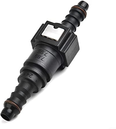 Accoppiatore per tubo del carburante, raccordi in plastica per tubi del carburante da 7,89 mm, connettori a sgancio rapido, kit di connettori per tubi del carburante