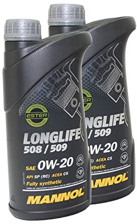 Motoröl Motor Öl MANNOL 0W-20 O.E.M. Longlife 508/509 2 X 1 Liter