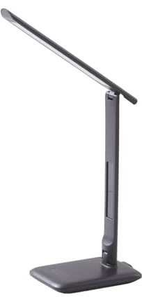 Lindby LED Tischlampe 'Cerula' (Touchdimmer) dimmbar (Modern) in Schwarz u.a. für Arbeitszimmer & Büro (1 flammig,) - Tischleuchte, Schreibtischlampe, Nachttischlampe, Touch