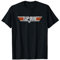 Top Gun Distressed Logo , Kurzarm, T-Shirt
