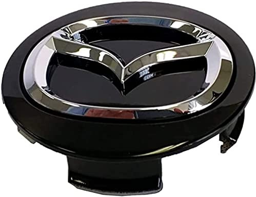 Nemeae Nabendeckel 4 STÜCKE 56mm für Mazda 3/5/6/CX-3/CX-5/CX-7/CX-9 Car Rad Center Hub Cap Auto Styling Felgen Abdeckung Badge Emblem Aufkleber Radnabenkappen