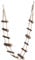 rat suspension bridge budgie bridge 18×13×6 pet hamster soft long climbing rope ladder suspension bridge for birds toy