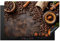 KitchenYeah© Herdabdeckplatte Einteilig Abdeckplatten Cerankochfeld Abdeckung Ceranfeld Herdplattenabdeckung Induktionsmatte Kaffee - Küche - Kaffeebohnen - Blätter - 81.2x52 cm