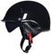 Halbschalenhelm Mit ECE-Zulassung Vintage Motorradhelm Baseball Cap Cruiser Chopper Scooter Helm Herren Retro Motorrad Halbhelm Damen Mofa Helm 1,M(57~58CM)