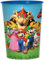 Amscan Mehrfarbige Super Mario Brothers Kunststoffbecher (473 ml), perfekt für Kindergeburtstage und Feiern