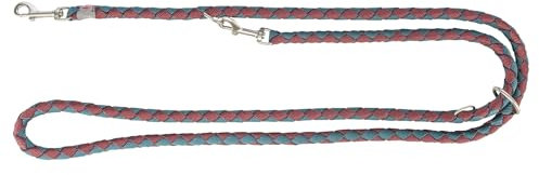 TRIXIE hundeleine cavo verstellbar Sangria/Petrol