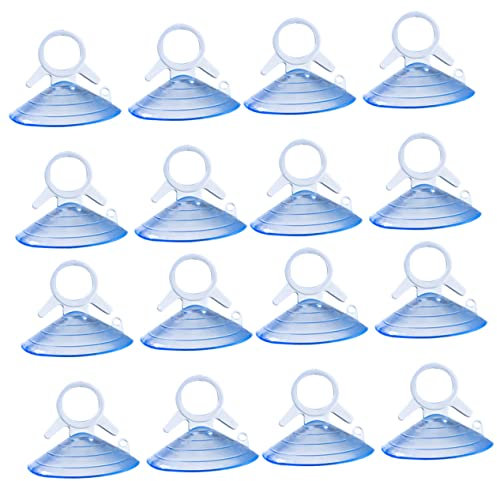 BUGUUYO 50stücke Saugnapf Für Autoscheibe Pvc Transparent Windschutzscheiben-saugnapf Autovorhang-saugnapf Installieren