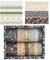CutitiUU 12 Rolls Washi Tape Set Floral Washi Tape DIY Papier Tape Drucken Dekoratives Tape Masking Tapes für Scrapbooking Bullet Tagebuch Planer Geschenkverpackung Urlaubsdekoration (Blume B)
