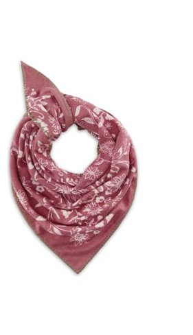 CODELLO Dreieckstuch mit floralem Muster (pink)
