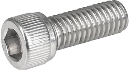 Tornillos hexagonales internos de cabeza cilíndrica de acero inoxidable 304 tornillos de cabeza de copa, 10 piezas, 1/4-20x5/16