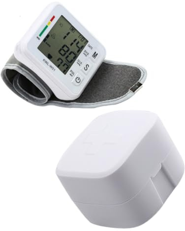 SAFIGLE Digitales Blutdruckmessgerät Handgelenk Monitore Langlebig Präzise Für Hausgebrauch Senioren Und Erwachsene Praktischer Abs-material Kleiner Tragbarer Blutdruckmesser