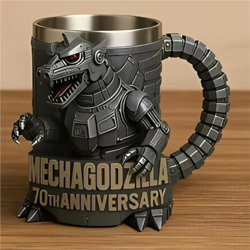 450ML Weingläser - Becher - Kaffeetasse - Tassen, 3D-Dinosaurier-Monster-Tasse, Bierkrug Aus Edelstahl Mit Kunstharz, Monster Legends-Kaffeetasse, Fun Monster King-Wasserbecher(#6)