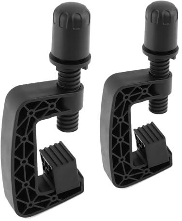 2er-Pack Lenkrad Befestigungsclip für Logitech G25 G27 G29 G920 G923 Lenkrad Befestigungsklemme Schraube Feste Klemme Clip Schraube Bolzen Rennräder Klemmwerkzeuge Ersatz Zubehör für xx