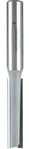 Makita 733252-A Router Bit 1/2-Inch Straight 2 Flute, 1-Inch Cut, 1/2-Inch SH, C.T
