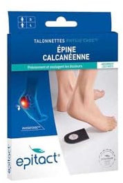 EPITACT | Talonnettes pour Épine Calcanéenne, Aponévrosite Plantaire | Préviennent et Soulagent les Douleurs au Talon et au Dos | Absorbent les Chocs | Confort à la Marche (L)