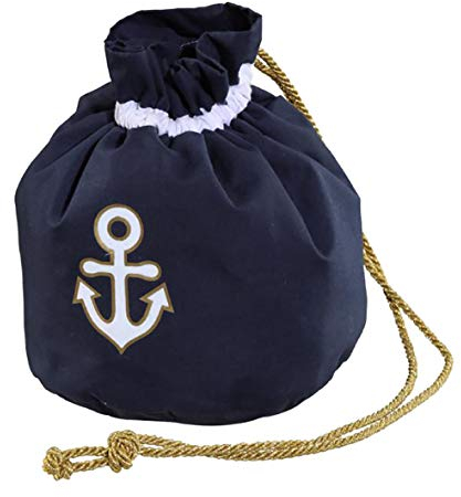 Orlob Matrosen Tasche - Frauen, Festivalliebhaber, alle Altersgruppen, Weiblich, Hobo, Tasche, Blau, Erwachsene