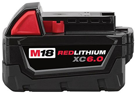 MILWAUKEE ELEC TOOL 48-11-1860 M18 6.0 AH Battery Pack