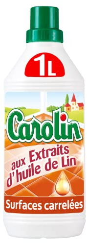 Carolin Nettoyant Sols aux Extraits d'Huile de Lin 1 L