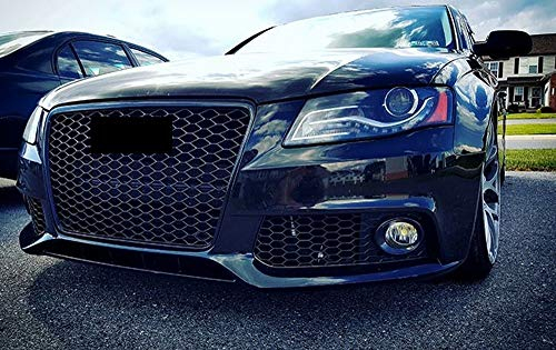 Kompatibel mit A4 B8 8K Kühlergrill Wabengrill Sport Tuning Grill Emblem 07-12
