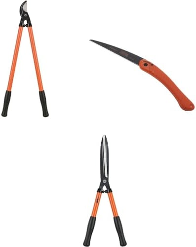 Kit cisaille P59-25-F, ébrancheur P140-F et scie arboricole PG72 compatible avec Bahco