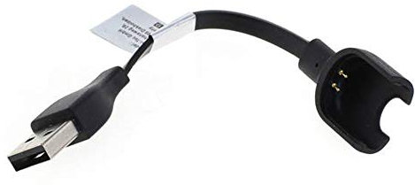 subtel Ersatz USB Kabel kompatibel mit Xiaomi Mi Band 3 Smartwatch Ladekabel Smartwatch Connector auf USB A 2.0 Datenkabel 1A, Sportuhr Fitness Uhr