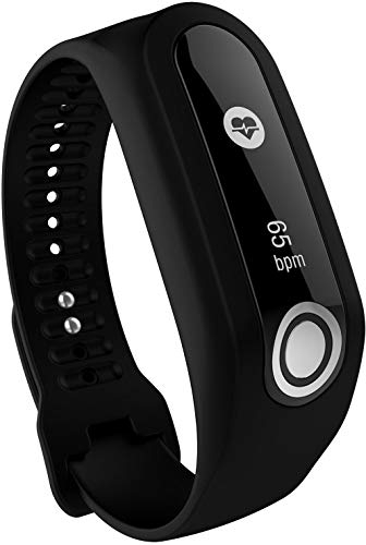 Shieranlee Armband kompatibel mit Tomtom Touch Armband - Silikon Fitnesstracker Sportarmband Band