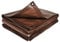 TERRE JARDIN - Bâche de Protection Extérieur, 4 x 5 m - Bâche Multi-Usage Résistante, Polyéthylène 140 g/m², Anti UV - Bâche pour Bois de Chauffage, Bache de Jardin - Œillets en Aluminium