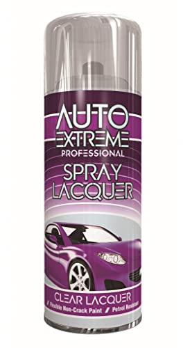 Classic Signature - 9 x Auto Extreme Clear Lacquer Spray Paint 400ml Professional Quality, Perfect Finish for Cars, Bikes,Vans, Metal, Wood