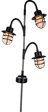 LUMI JARDIN Dekorative Solarleuchte, LED, warmweiß, Berry Spike, Höhe 74 cm