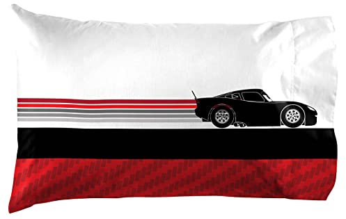 Jay Franco Disney Pixar Cars Race Day Kissenbezug aus 100 % Baumwolle