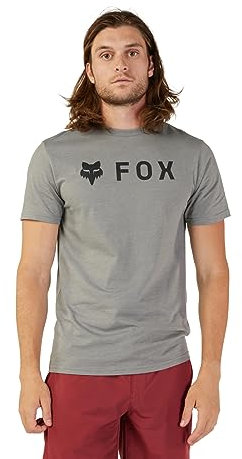 Fox Racing Absolute Ss Prem Tee Windbreaker Herren, Grau, M