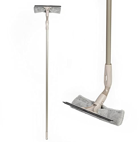 Salter LASAL71496 - Lavavetri telescopico, portatile o estendibile per aree difficili da raggiungere, testina flessibile, pulizia senza striature, si estende fino a 120 cm, collezione Harmony Warm