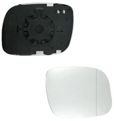 LT2CP Replacement Wing Mirror Glass for VW Touareg 2002 2003 2004 2005 2006 Heated, with Fixing Plate attached Quick and Easy Install Right Hand Side UK Driver Side