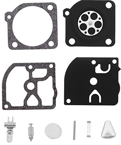 be in your mind 2 juegos kit de reconstrucción reparación membrana de carburador compatible con Husqvarna 40 45 49 51 55 H55 H51 240R 245R Carburadores para motosierra y cortadora Zama RB-45