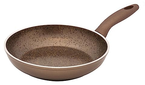 ILLA Ideal Padella Terra Adatta per induzione con Rivestimento Olio di Oliva 32 CM Alluminio antiaderenza,Super antiaderenza,Made in Italy…
