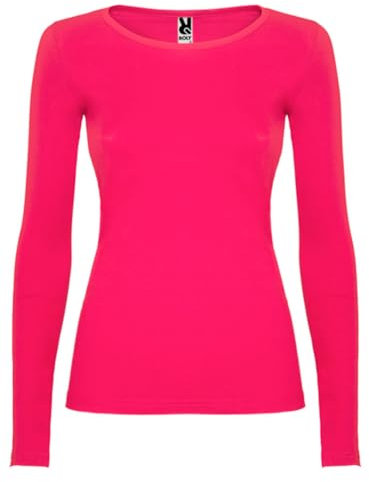 ROLY Extreme Woman - Camiseta Extreme Mujer Manga Larga Mujer Color: Fucsia Talla: XXL