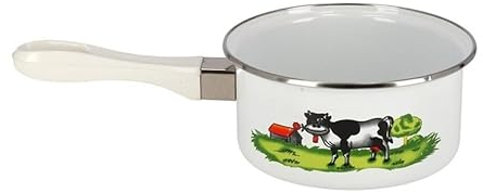 Casserole - Ø14 cm - émaillée - Tous feux - Modèle Vache