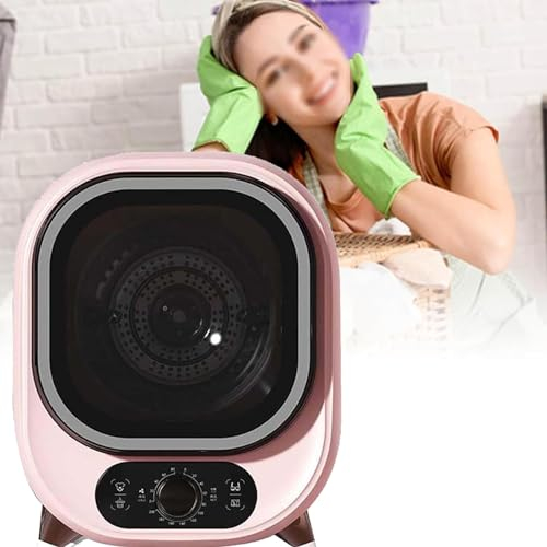 URJWAN Secadora De Ropa, Secadora De Condensador PortáTil, Secadoras con VentilacióN, Secadora De Ropa PortáTil, Condensador De Secadora PequeñA, con Capacidad De Carga De 0,8 Kg,C-110V
