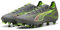 PUMA Unisex Ultra 5 PRO FG/AG Fussballschuh, Matte Aged Silver-Yellow ALERT-Sun Struck, 47 EU