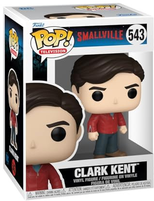 Funko POP! Television: Smallville - Clark Kent - Vinyl Collectible Figure - Gift Idea - Official Merchandise - Toy for Children and Adults - TV Fans - Model Figure for Collectors and Display
