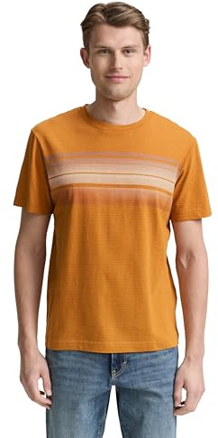 Tom Tailor Herren 1046798 T-Shirt, 10821 - Peanut Butter Brown, 3XL EU