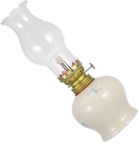 IMIKEYA Kerosinlampe Heimdekoration Polsterbesatz Hausdekoration Für Zuhause Kerzendekoration Retro Öllampen Kerzenhalter Dekoration LED Kerosinlaterne Mini