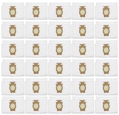 RRSQ Compatibile con Le Parti del Sacchetto for la Polvere dell'aspirapolvere Kirby Sentria 204808/204811 Compatibile con i Sacchetti for la Polvere della Serie F/T G10, G10E(30PCS)