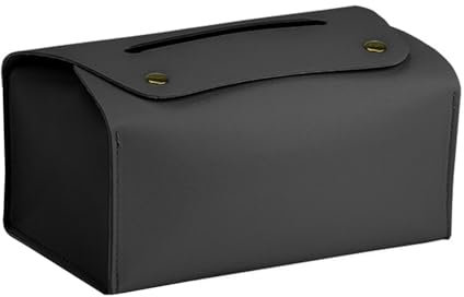 Taschentuch-Etui, PU-Leder, praktischer Papierhandtuchhalter, Servietten-Organizer-Box
